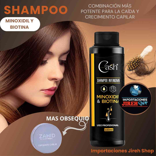 SHAMPOO MINOXIDIL 7% + BIOTINA CASH UNISEX