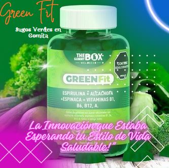 GREEN FIT GOMITAS FUNCIONALES DE JUGO VERDE CON VITAMINAS